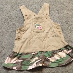 May Jane girls overalls dress 12 month